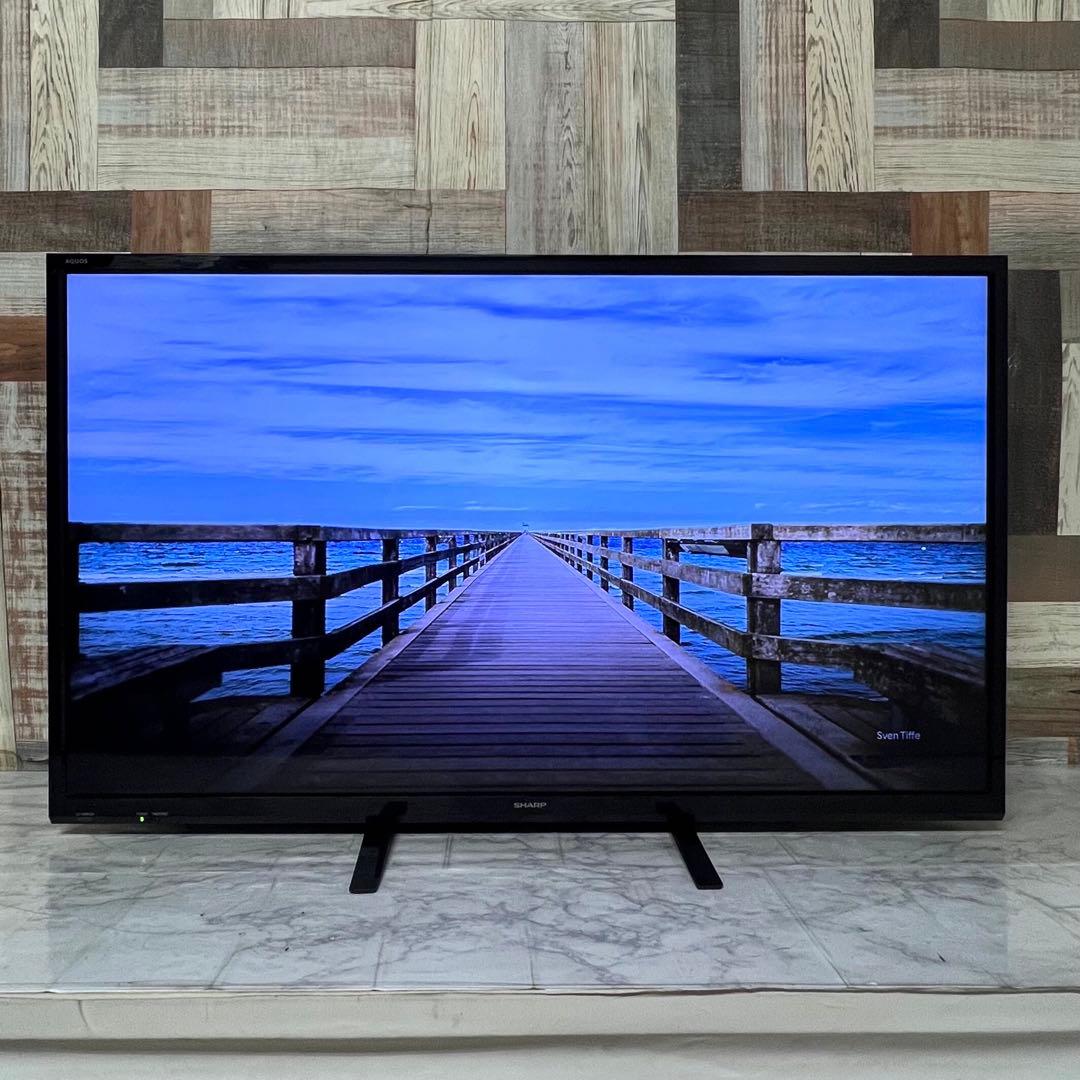 即日受渡❣️SHARP AQUOS40型色鮮やかでクリアな映像再現、裏番組録画