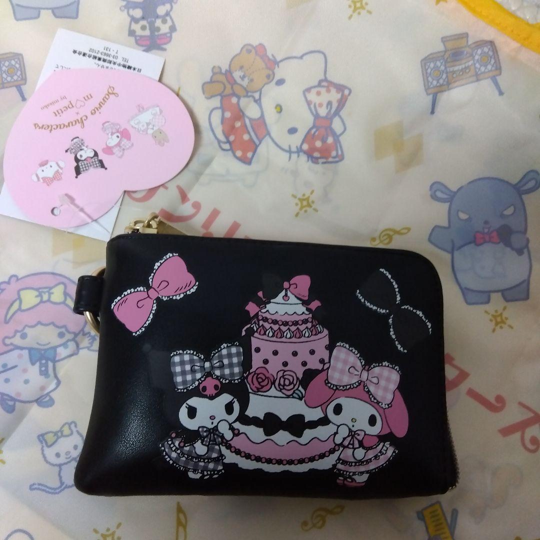 サンリオグッズ マイメロディ ケーキデザインポーチ キティちゃんホルダー