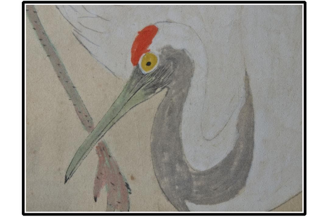 解体屋委託品 日本江戸時代肉筆掛け軸6 希少激安骨董品 X1090C16-8