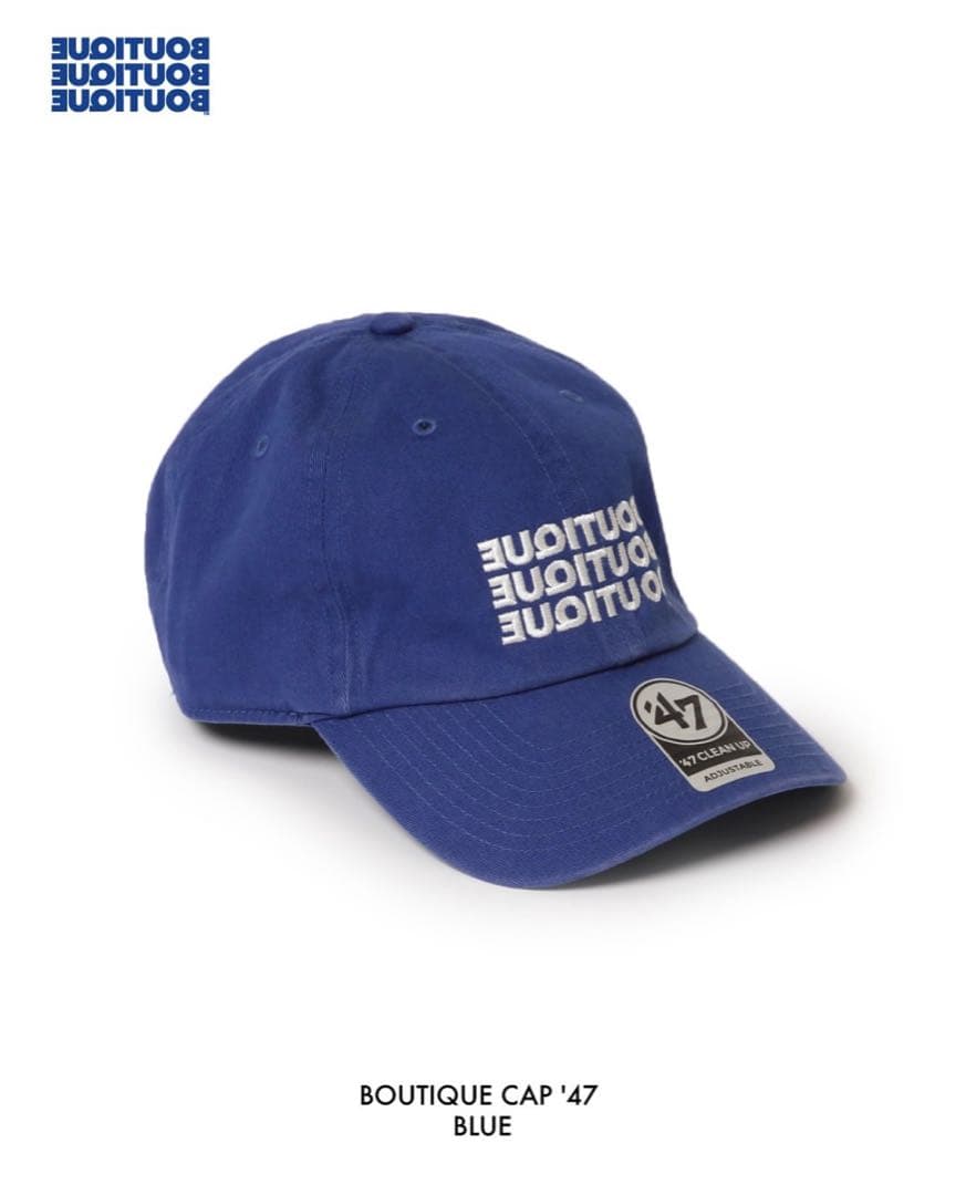 最終】BOUTIQUE CAP ´47 BLUE 金子恵治 LECHOPPE BOUTIQUE CAP '47