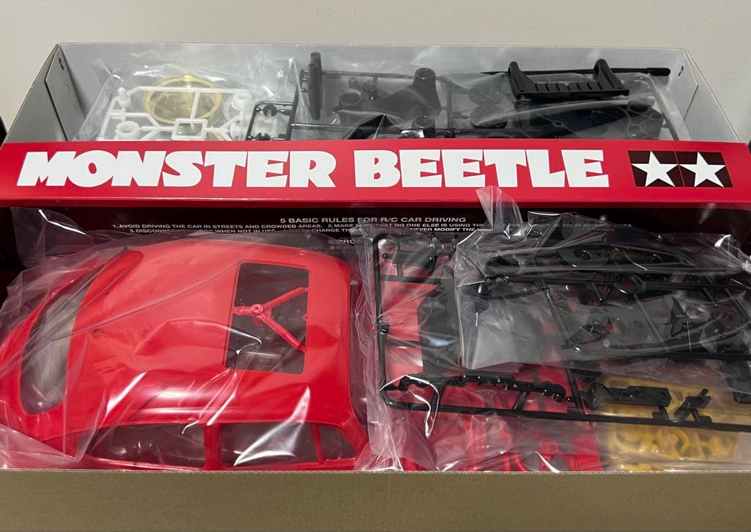 新品タミヤ 1/ 10 電動RCカー組立キット モンスタービートル(2015)