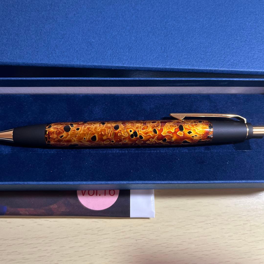 野原工芸 コラボ ボールペン 兆春塗り 兆春塗 金虫食い 新品未使用 漆