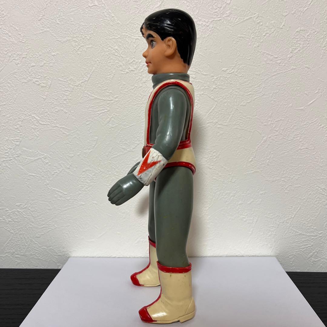 シルバー仮面ジャイアント 面取れ ソフビ 旧バンダイ 当時物