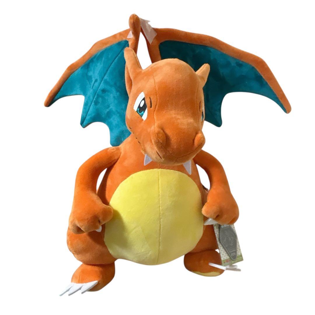 三英貿易　特大リザードンぬいぐるみ　ルームキーホルダー付き　クリスマスプレゼント