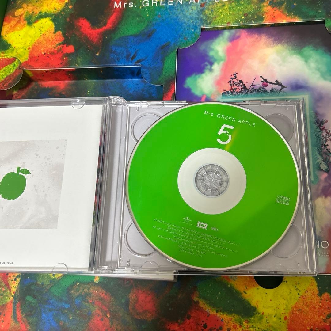 ミセスグリーンアップル アルバム「5 COMPLETE BOX」(完全生産限定