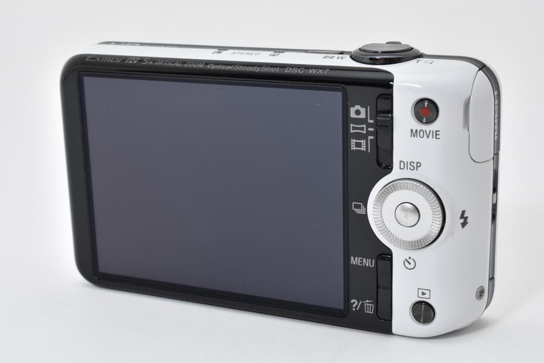 □美品□SONY ソニー Cyber-shot DSC-WX7 ホワイト - メルカリ