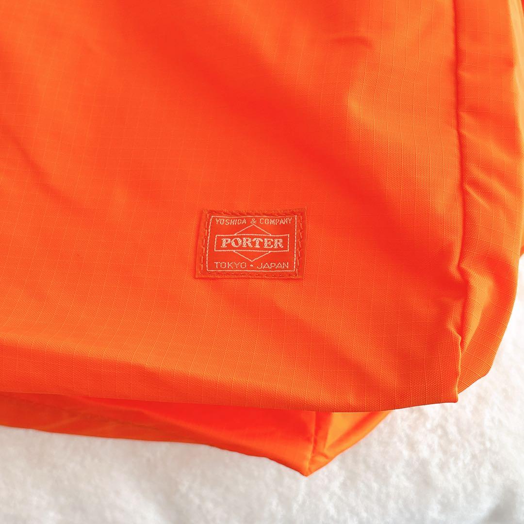 新品】PORTER TRIP ボストンバッグ大容量 南京錠付き オレンジ 廃盤