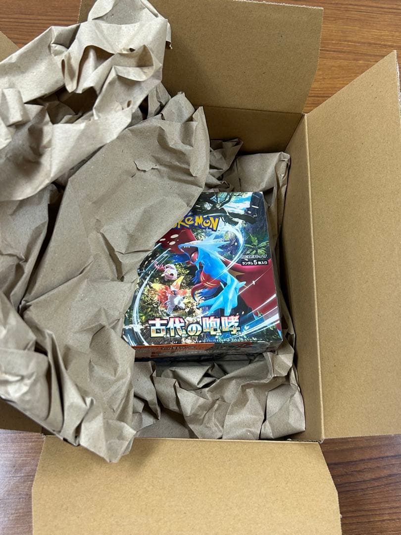 未開封 シュリンク付き ポケモンカードゲーム 古代の咆哮 未来の一閃