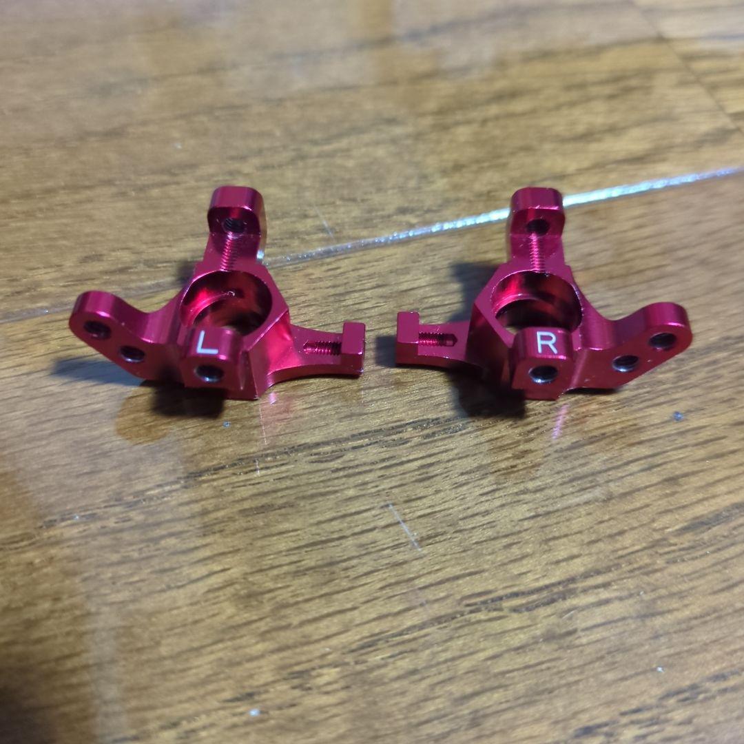 シバタ　ライトウェイトアルミナックルver.Y レッド　GRK5