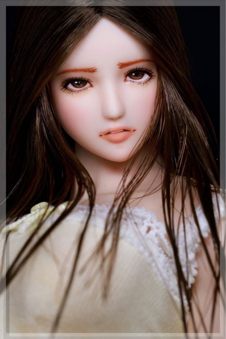 ♪♪ 1/6 　ドール カスタムドールヘッド　零璃　(れいり)　♪♪