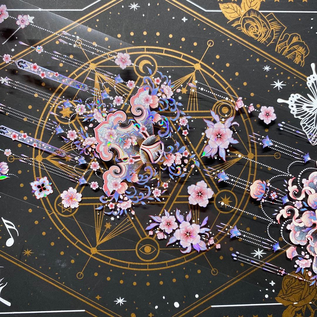 9174】海外 マステ 巻 貝殻光マスキングテープ 半透明 古風装飾系