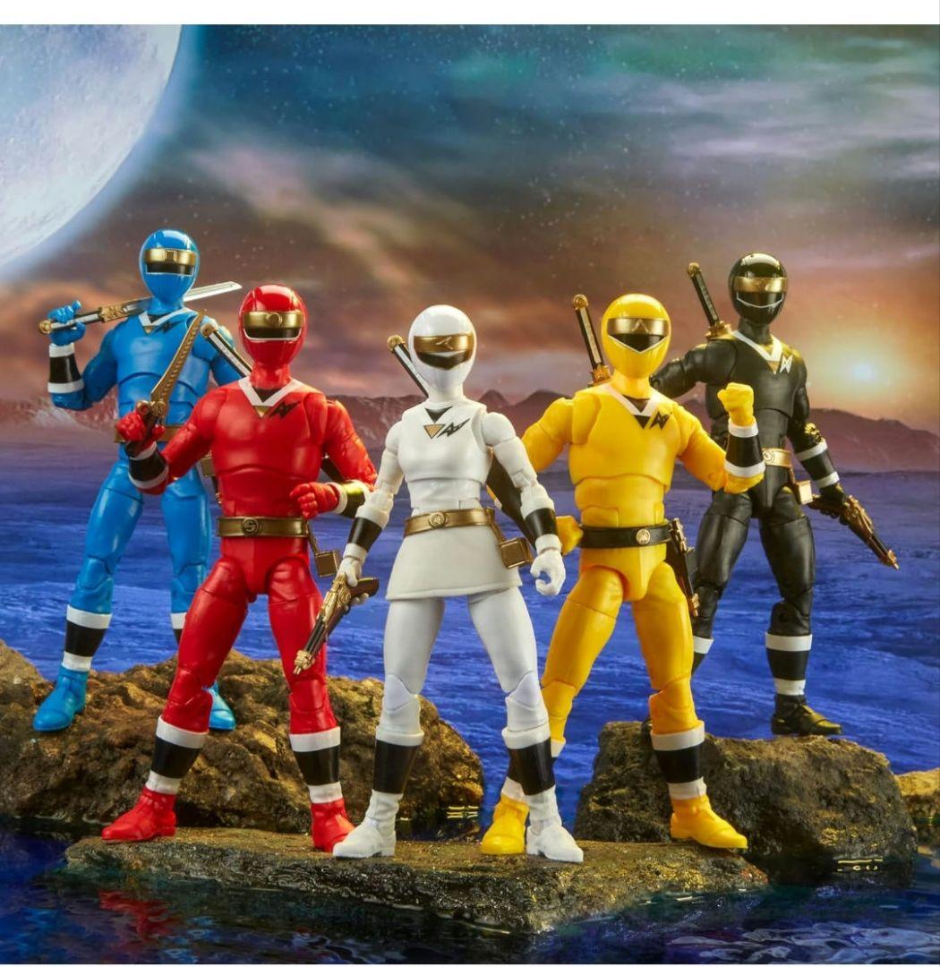 パワーレンジャー 5体 ライトニングコレクション フィギュア