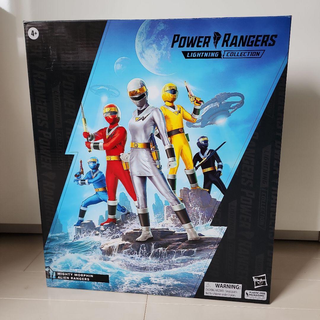 パワーレンジャー 5体 ライトニングコレクション フィギュア カクレンジャー