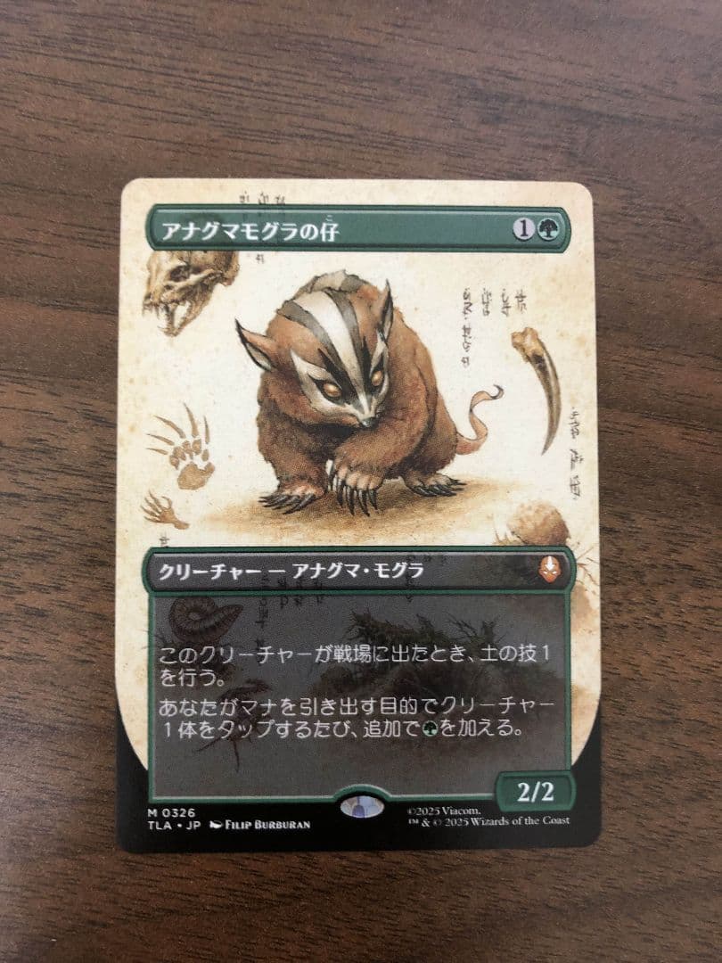 mtg アナグマモグラの仔ボーダーレス版1枚 アナグマモグラの仔｜カードギャラリー｜マジック：ザ・ギャザリング