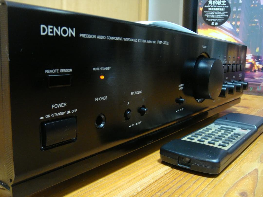 整備済 程度良 DENON デノン プリメイン PMA-390Ⅱリモコン取説付