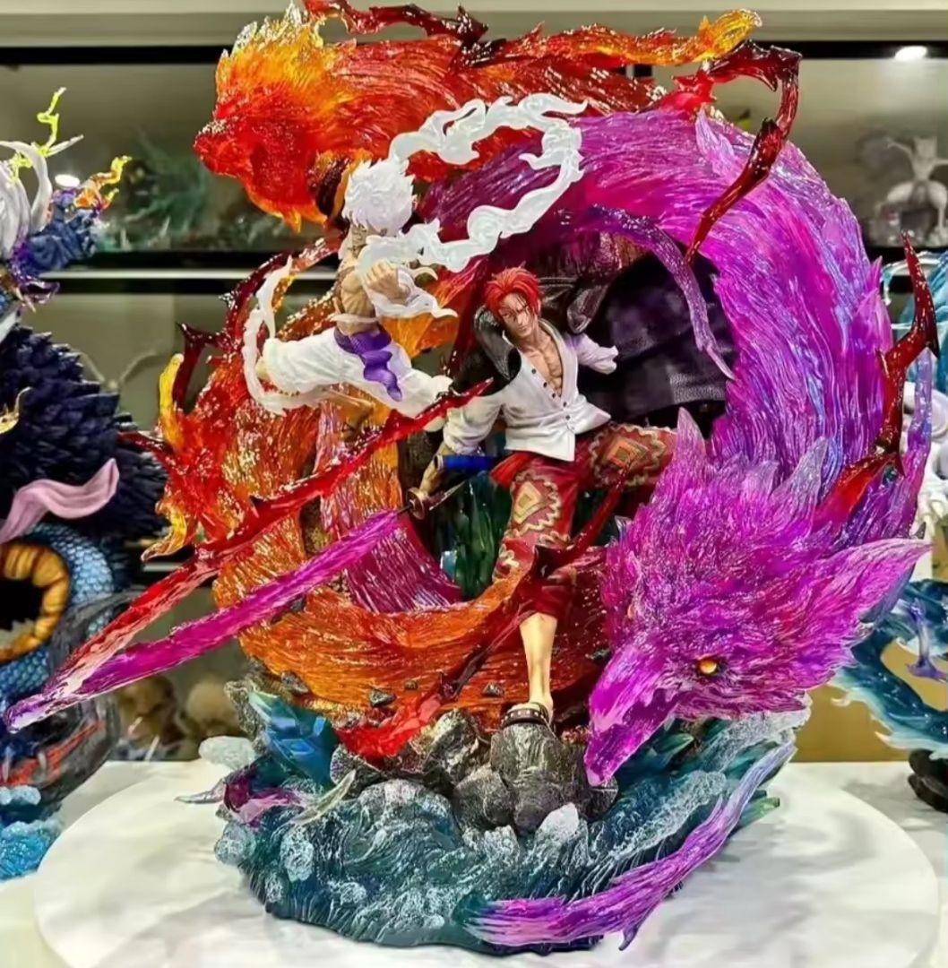 ワンピース フィギュア シャンクス ルフィ ニカ ギア5