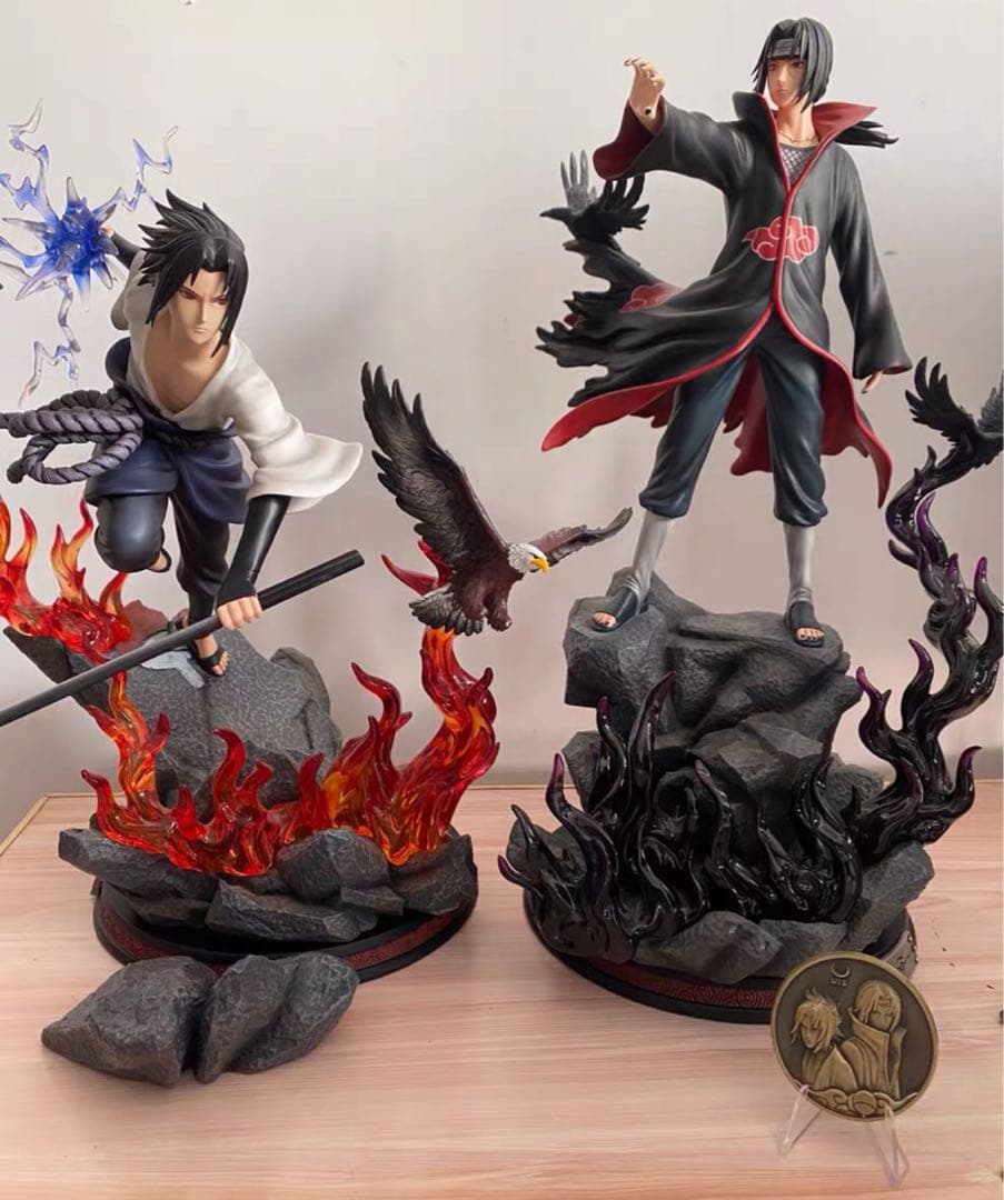 NARUTO ナルト うちはサスケ うちはイタチ ガレージキット スタチュー①