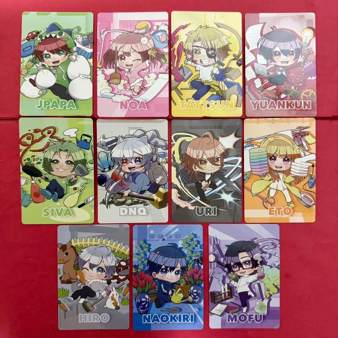 新品 カラフルピーチ ミュージアム 展示会 トレーディングカード 全種セット