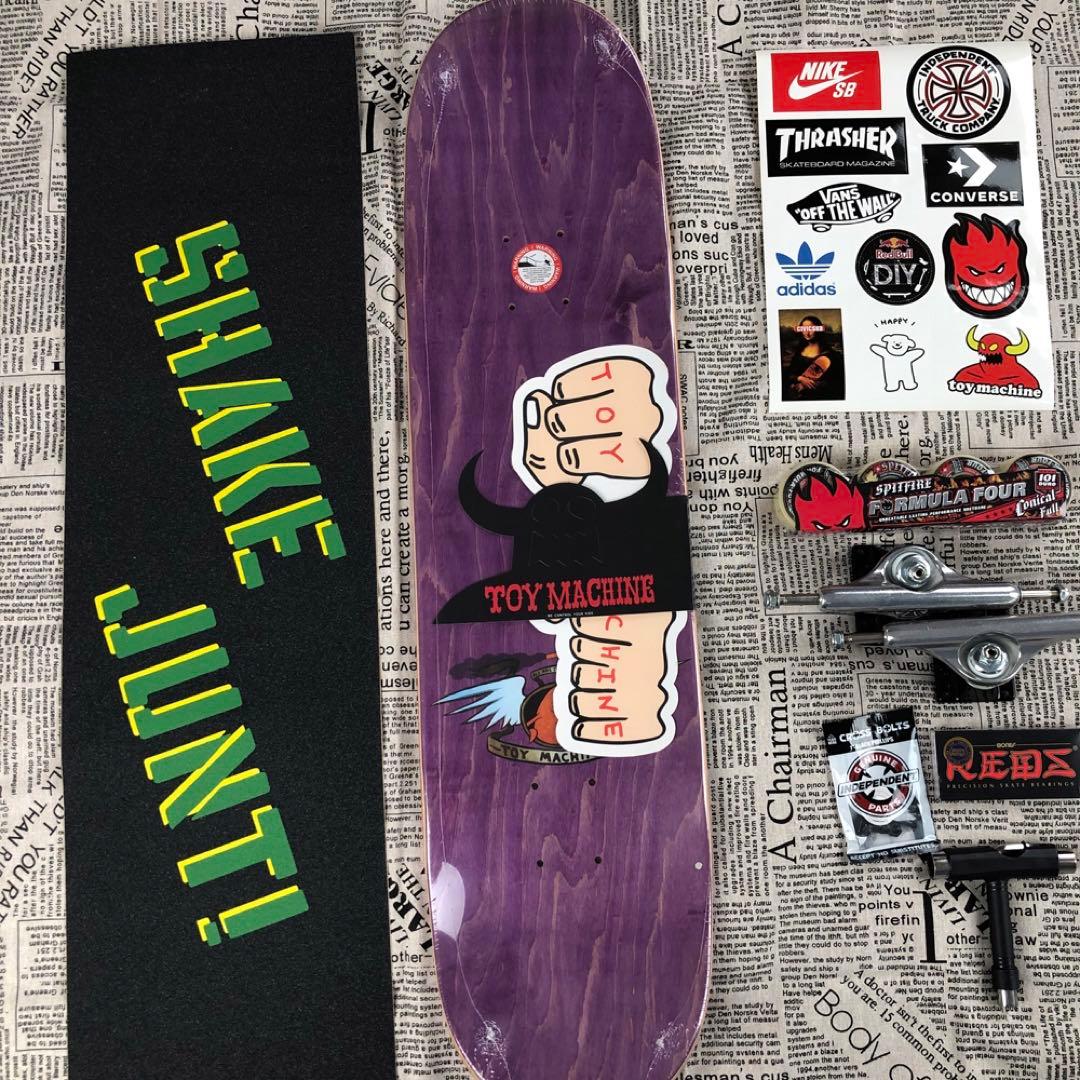 【toy machine】 スケボー デッキデッキ セット 8.0