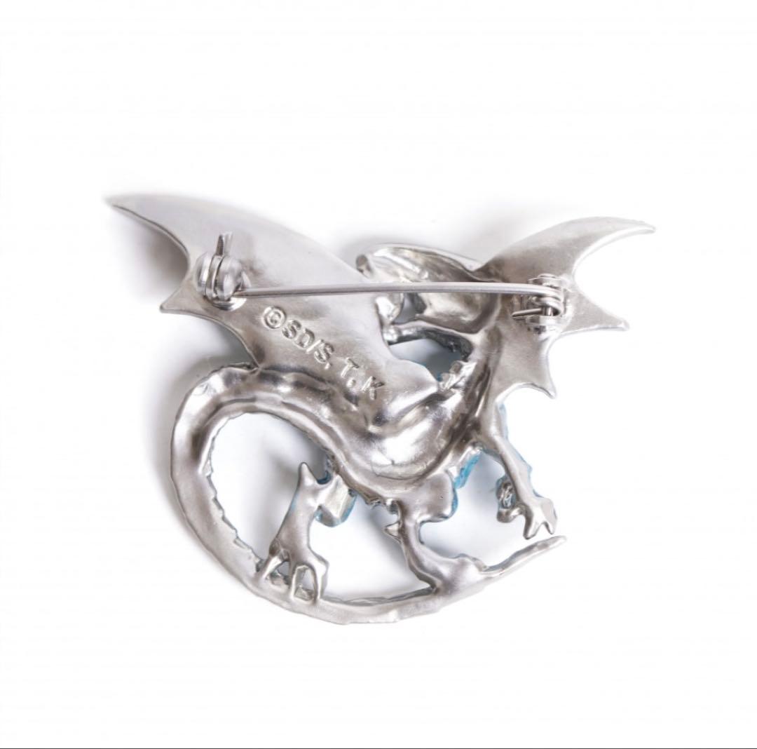 遊戯王 青眼の白龍 ブローチ ブルーアイズ