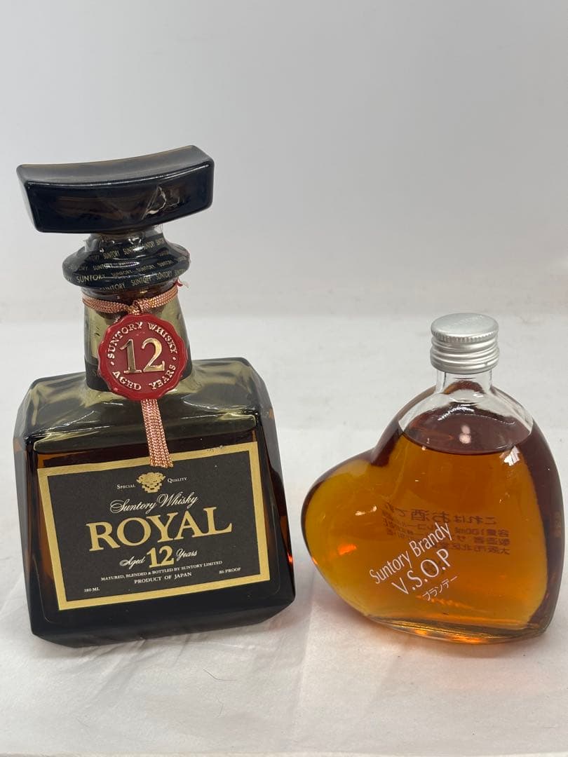 サントリー ロイヤル 12年 ウイスキー & ブランデー VSOP セット