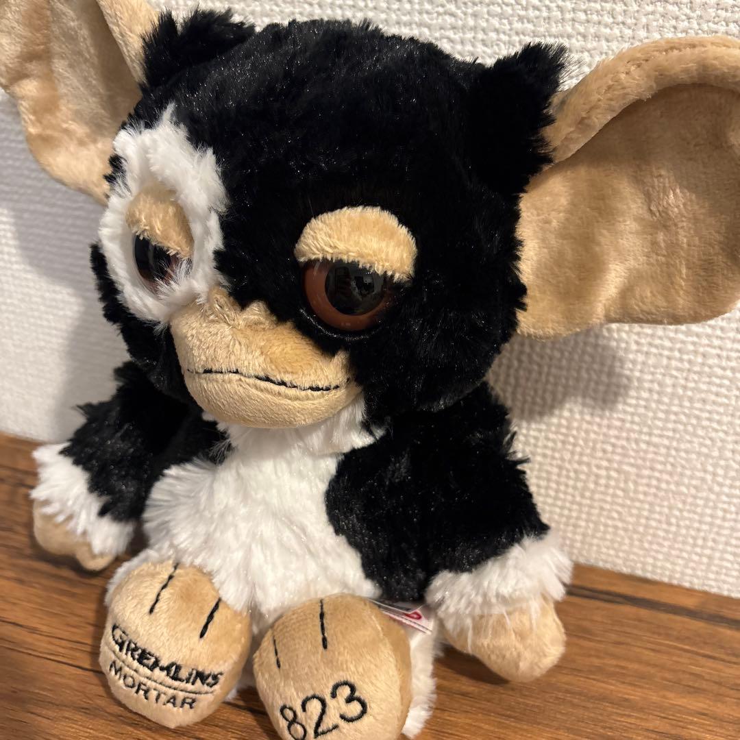 モータル グレムリン ギズモ ぬいぐるみ ブルー グレー シリアルナンバー入り