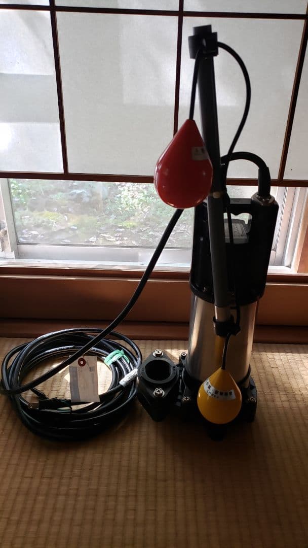 荏原製作所 排水ポンプ40DWSA5.25SB 100V 50Hz 荏原製作所 40DWSA5.25SB【40DWSA5.25SA後継機】 50Hz 100V 2玉 自動型