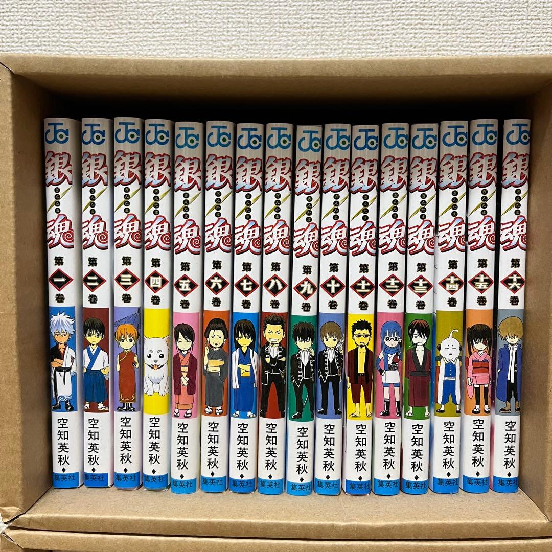 銀魂 全巻セット 77巻+広侍苑・小説版計3巻 - メルカリ
