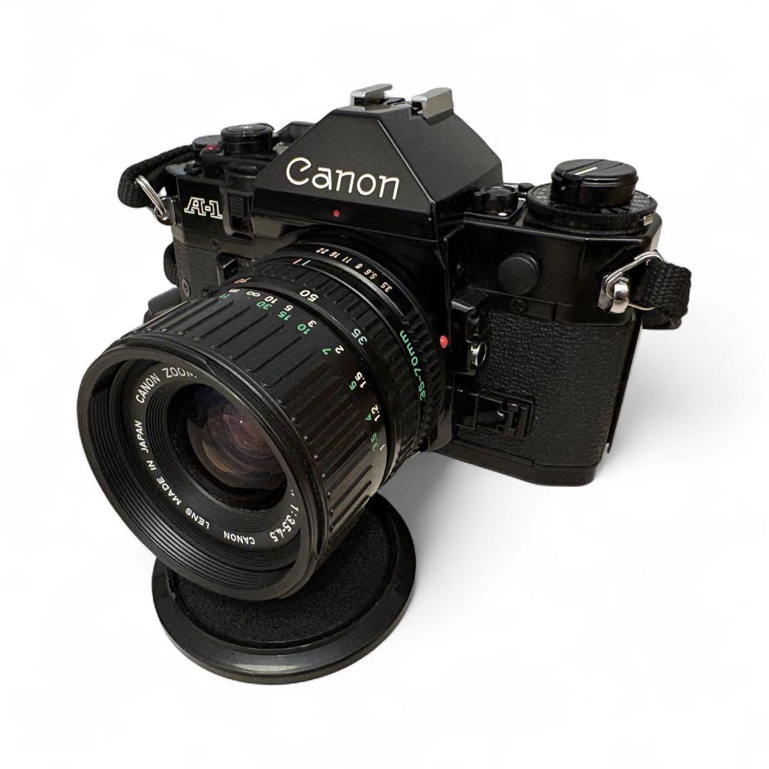 極美品】希少品Canon A-1 FD 35-70mm一眼レフフィルムカメ Canon