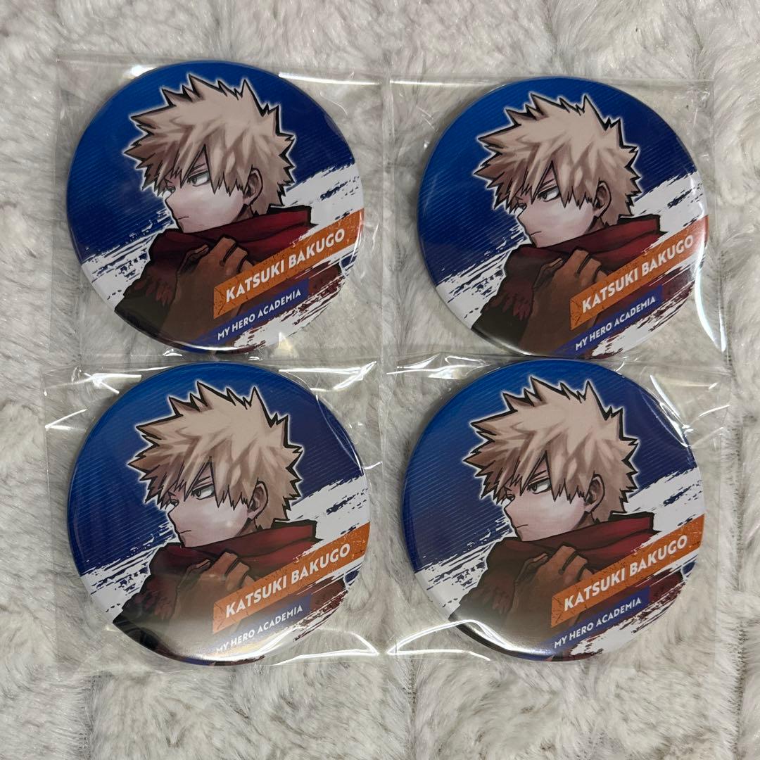 ヒロアカ 爆豪勝己 新十傑 コレクション 缶バッジ 4個セット