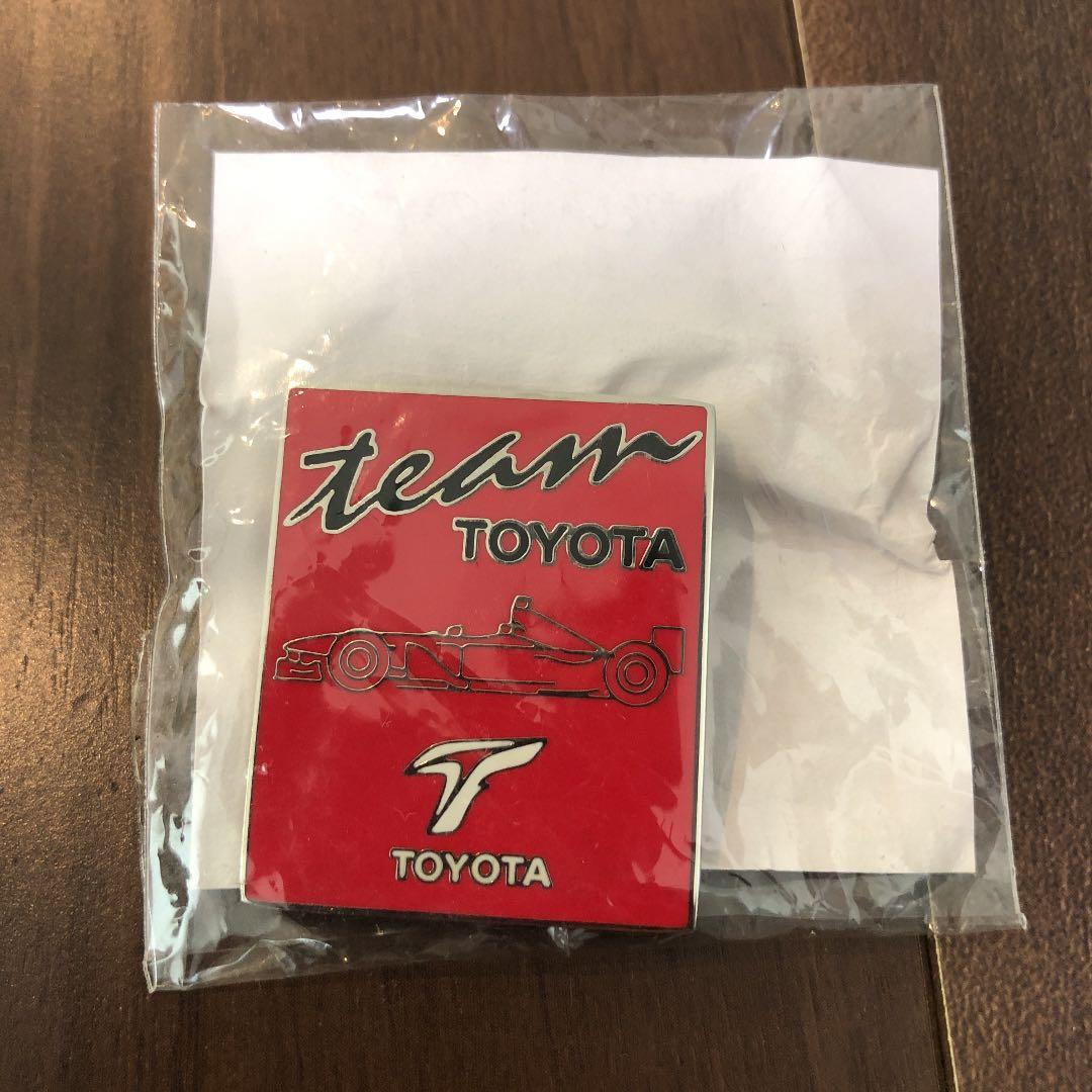チームトヨタ　F1 非売品　バッジ　グッズ