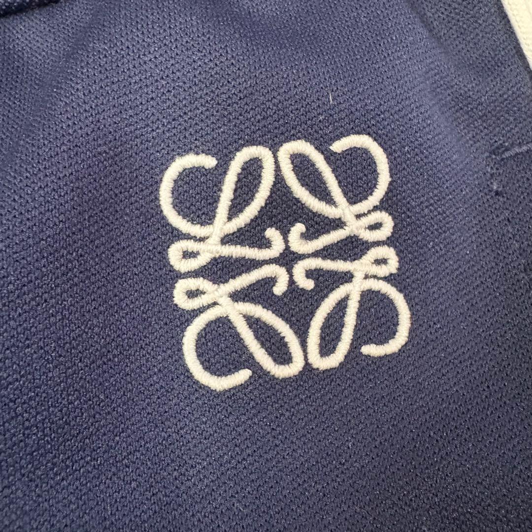 LOEWE(ロエベ) アナグラム トラックカーゴパンツ ネイビー XS　刺繍