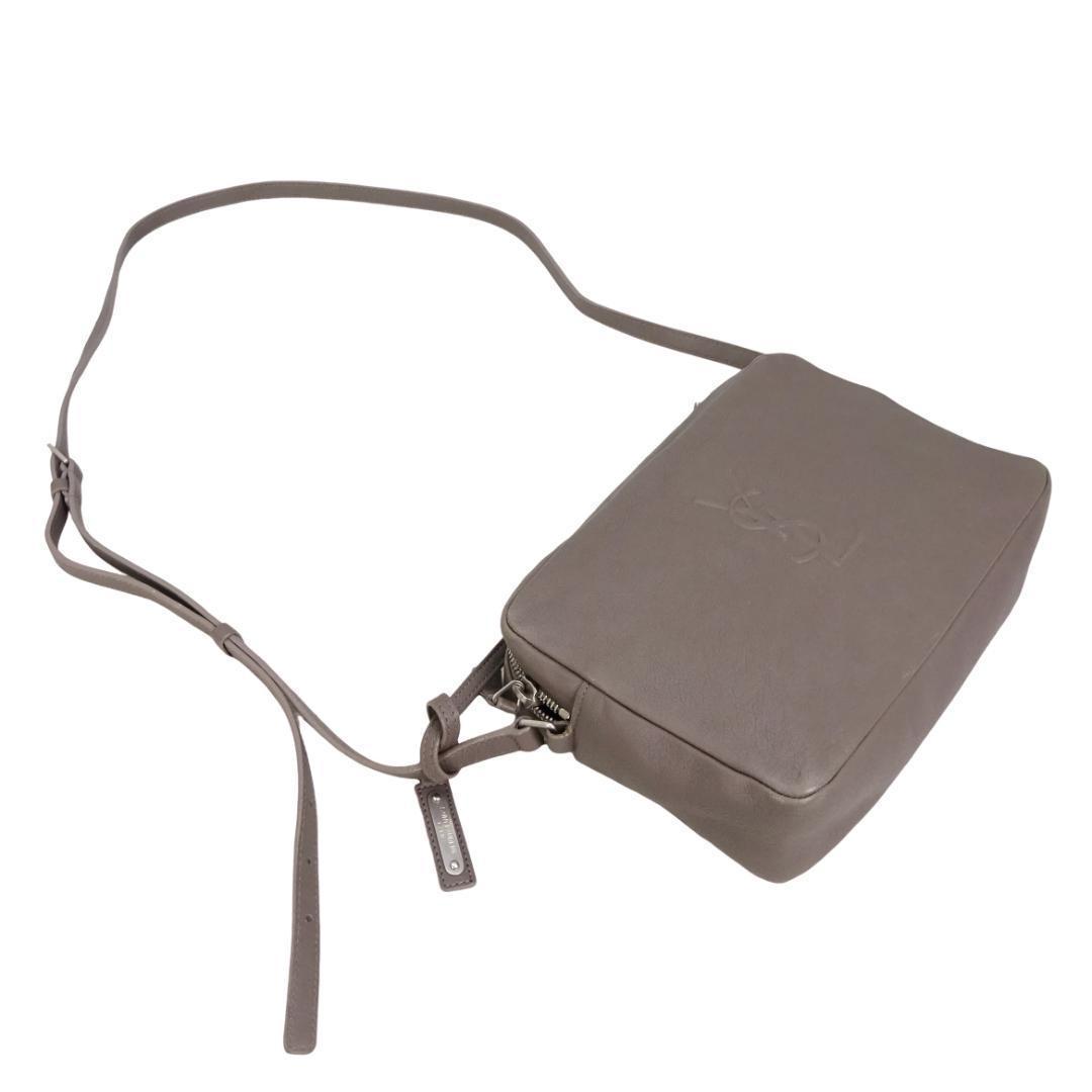本物 美品 ■サンローラン パリ■YSL タッセル クロスボディ カメラバッグ