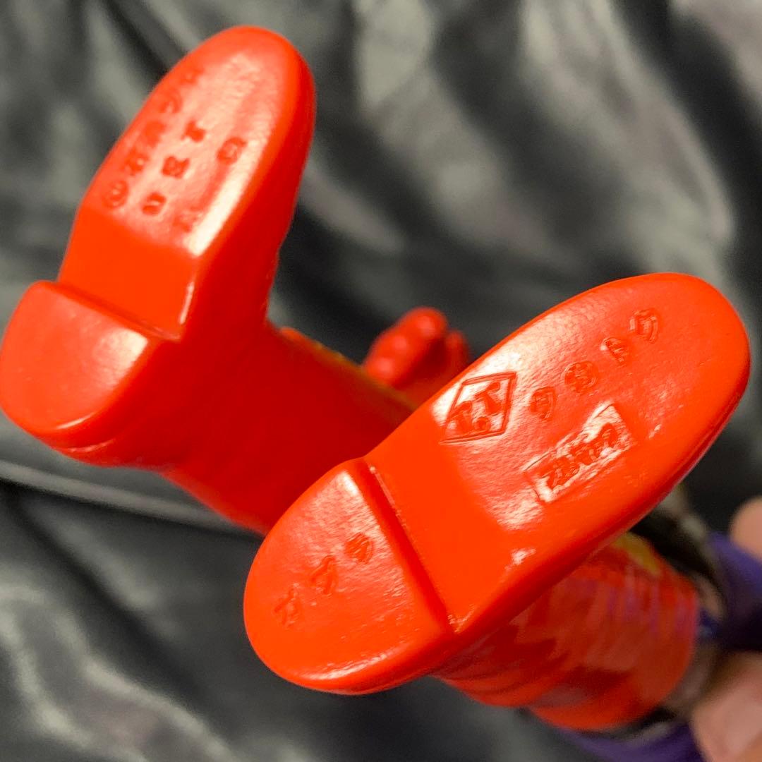 当時物 美品 ソフビ アクマイザー3 ガブラ スタンダードサイズ 武器、袋付き