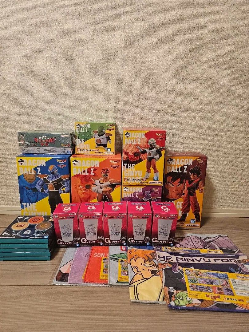 一番くじドラゴンボール/ギニュー特戦隊‼︎来襲フィギュア7点セット