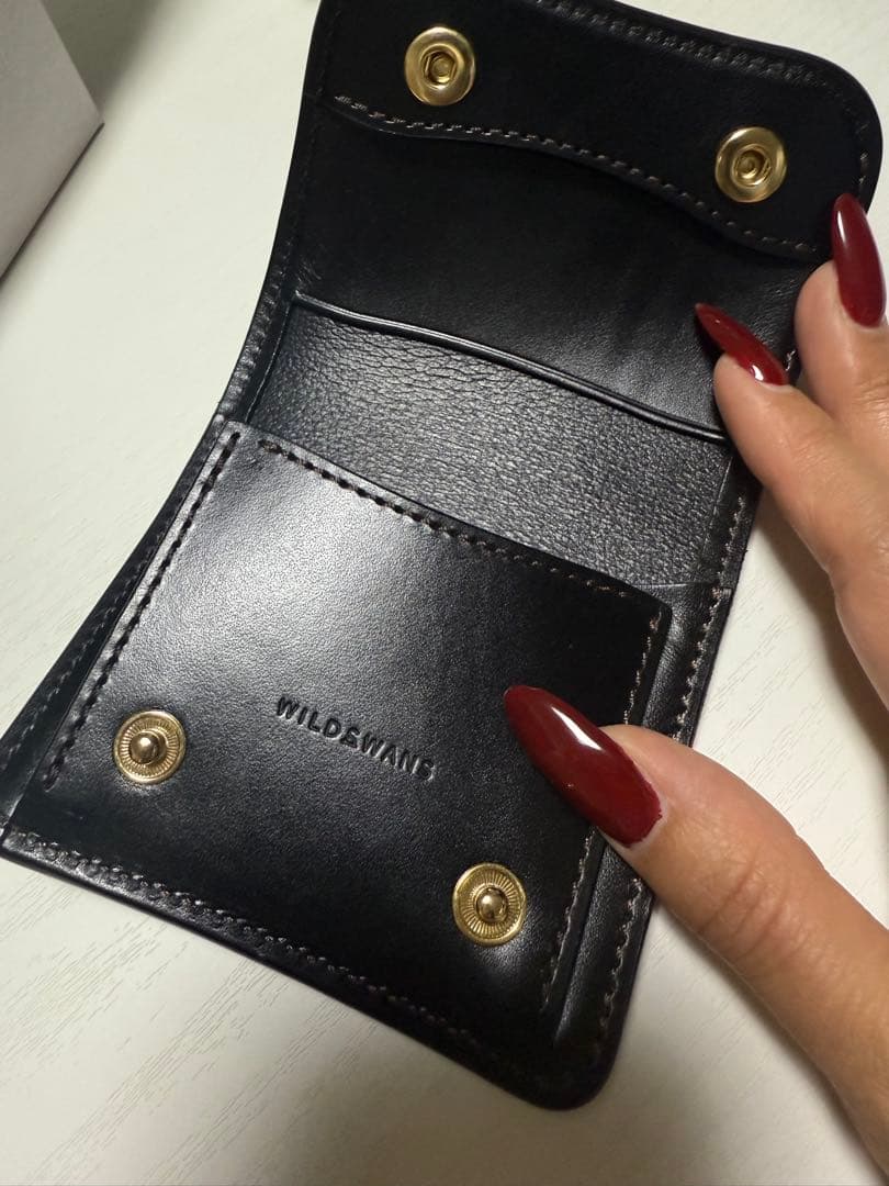 WILDSWANS PALM 2つ折り財布 【ブラック】