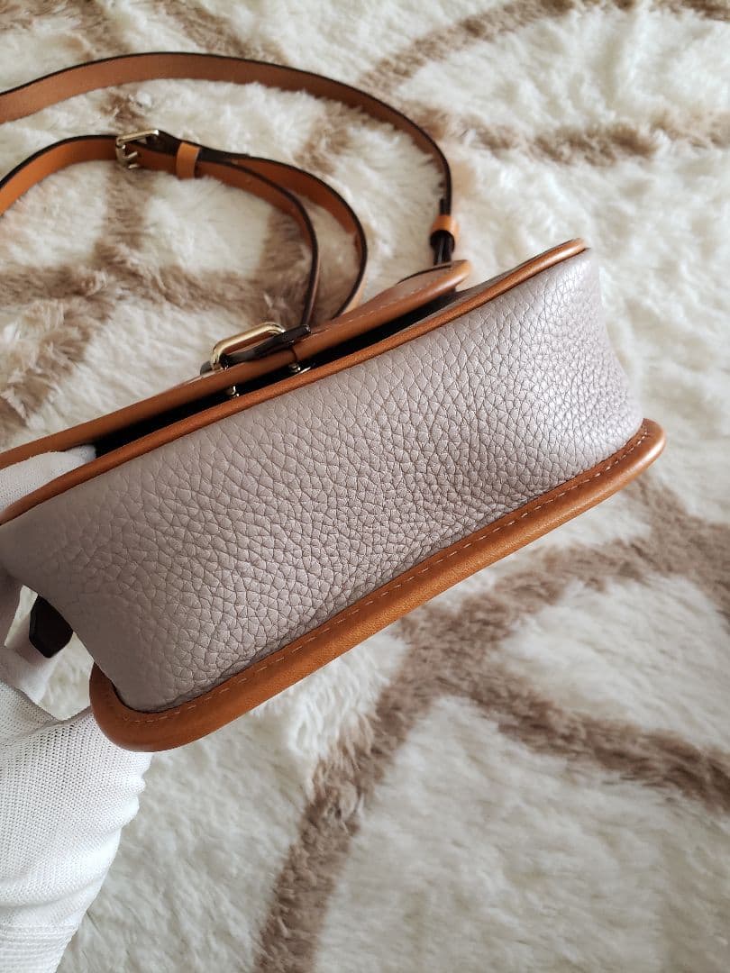 ドゥーニー&バーク ショルダーバッグ グレーパープル