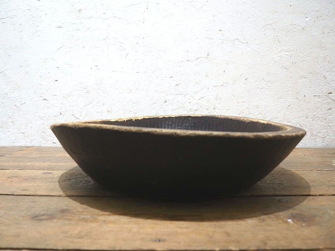 1320 W50cm レトロなこね鉢 捏ね鉢 蕎麦打ち うどん 古道具 木皿