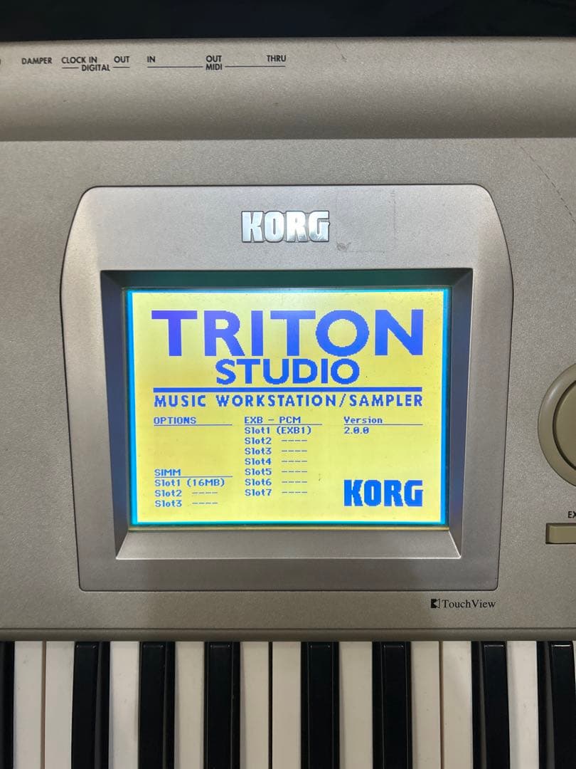 KORG TRITON STUDIO 76鍵 コルグトライトンスタジオ History | TRITON