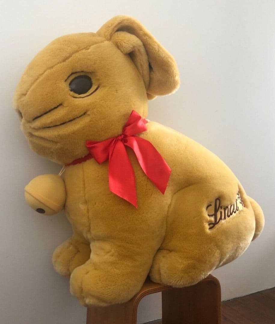 稀少 Lindt リンツ ゴールドバニー イースターバニー 特大ぬいぐるみ　他