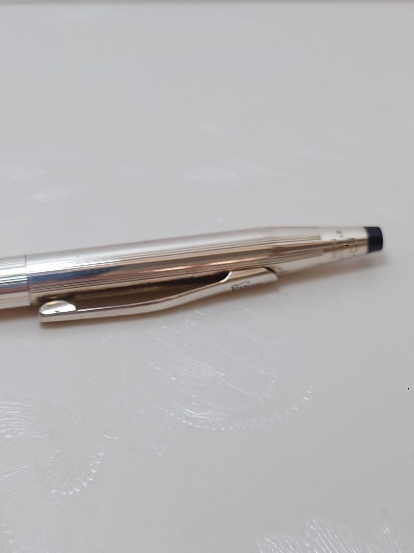 美品 Cross クロス ボールペン スターリングシルバー