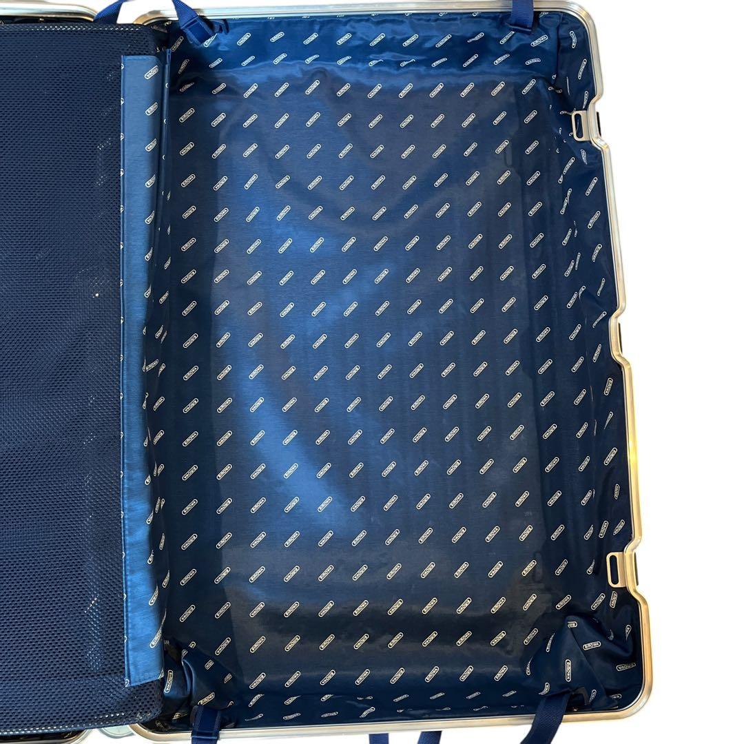 希少・廃盤】青ロゴ リモワ トパーズ 推定84L 4輪 プルタブ 大容量