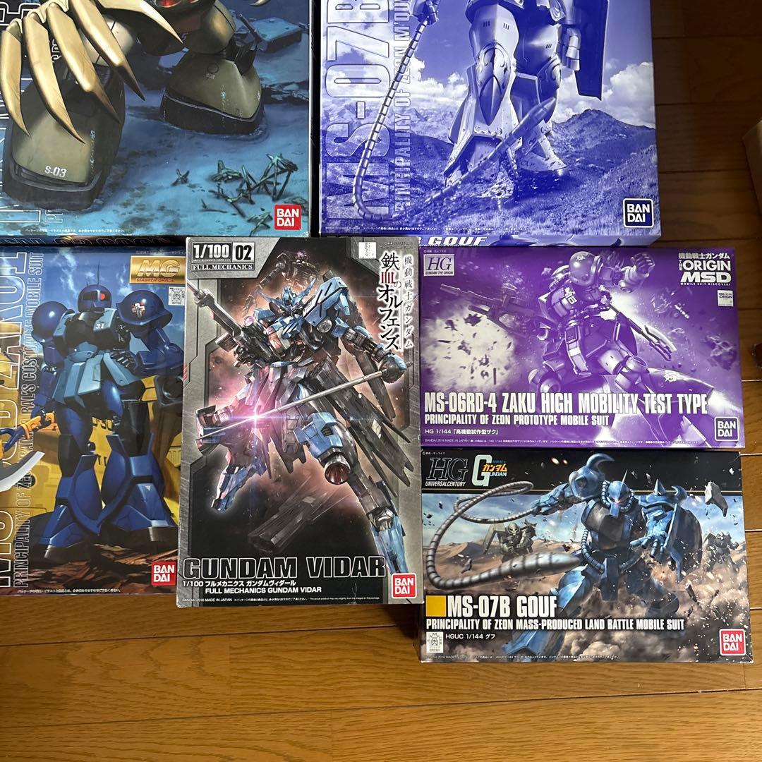 MG 未組み立て　ガンプラ　12点セット　まとめ売り