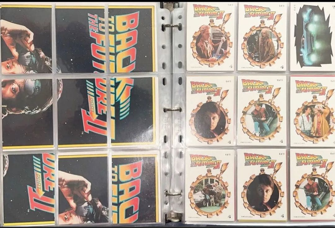 バック・トゥ・ザ・フューチャー ２トレーディングカード コンプリート