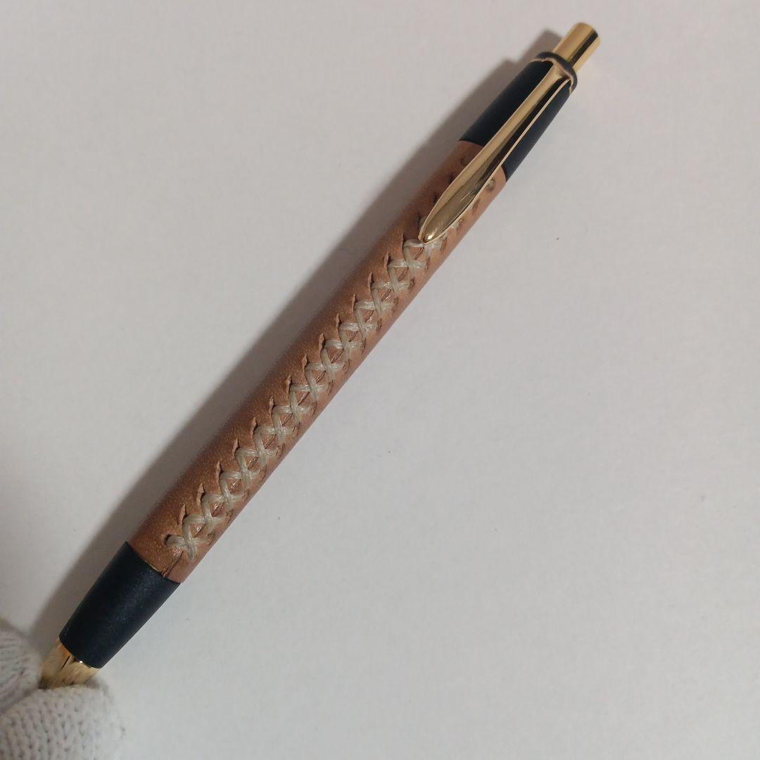 シックザール ヌメ革 シャープペンシル｜schicksa 革軸ペン【ヌメ革