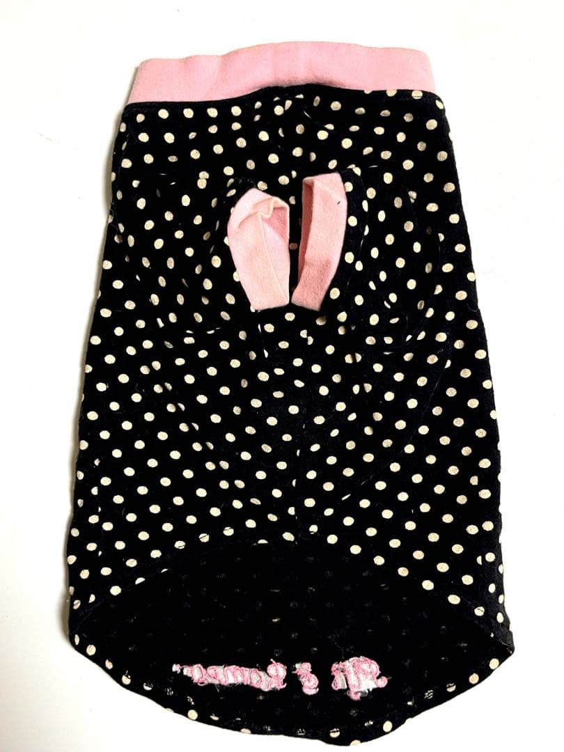 Fifi&Romeo ドットカシミヤハートパッチ付き Mサイズ - メルカリ