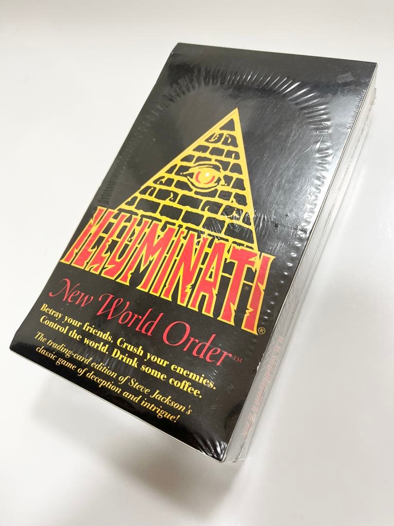 イルミナティカード《ブースターパック未開封BOX》フリーメイソン初版絶版36P