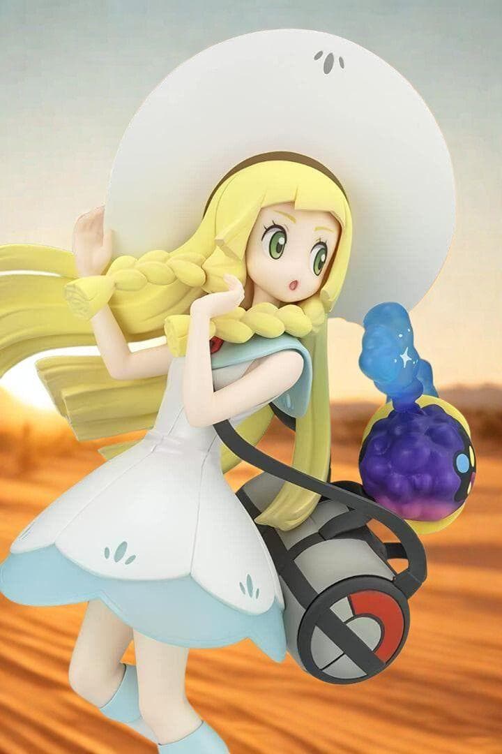 【新品未開封】ポケモンセンター限定 リーリエ＆コスモッグ 1/8 フィギュア