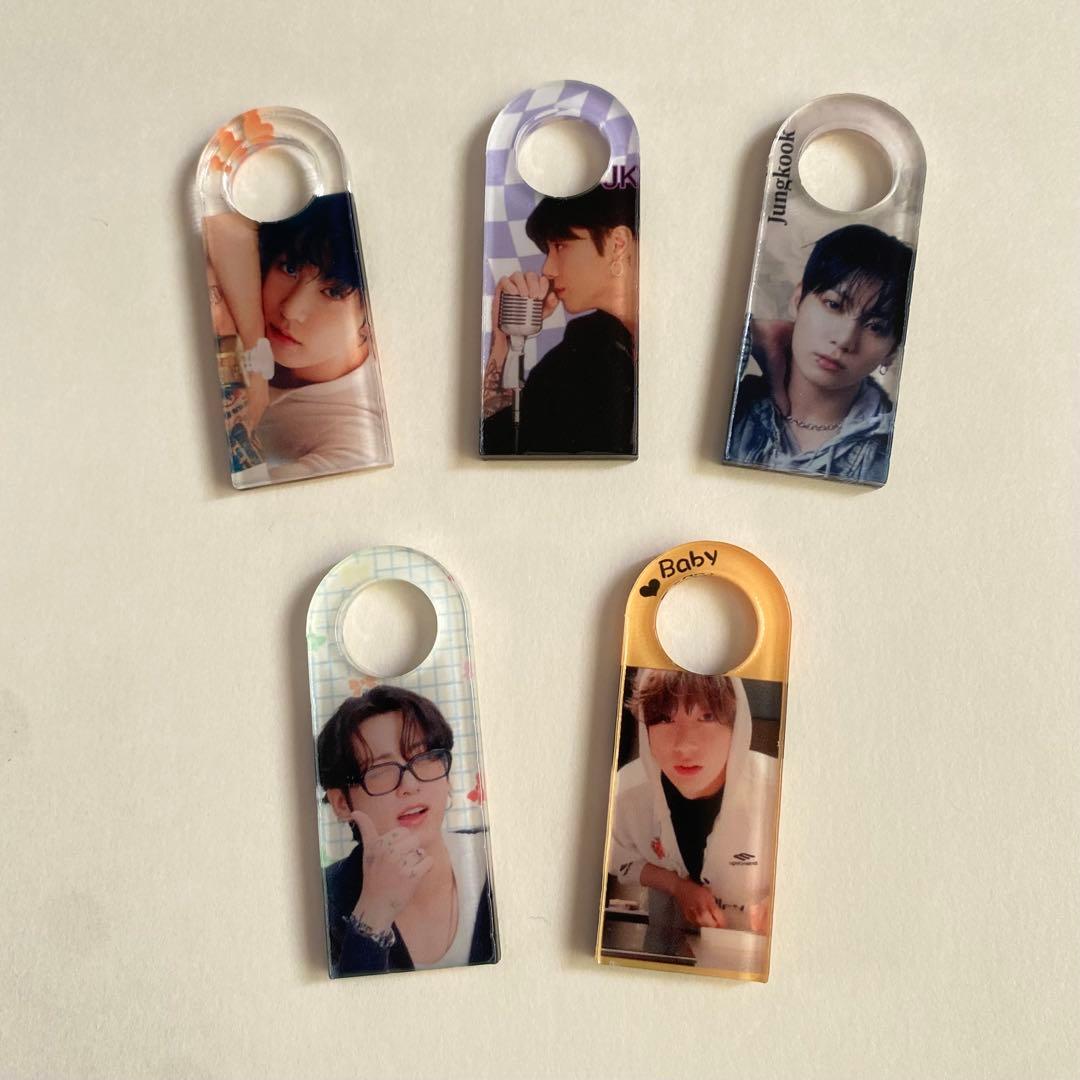 BTS ジョングク グク アクリル ストロータグ セット - メルカリ