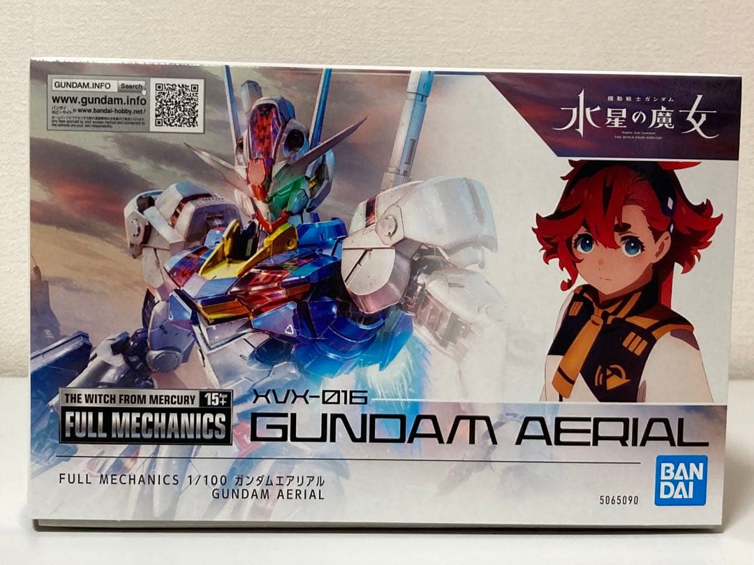 【新品 未開封】水星の魔女 フルメカニクス ガンダムエアリアル 1/100